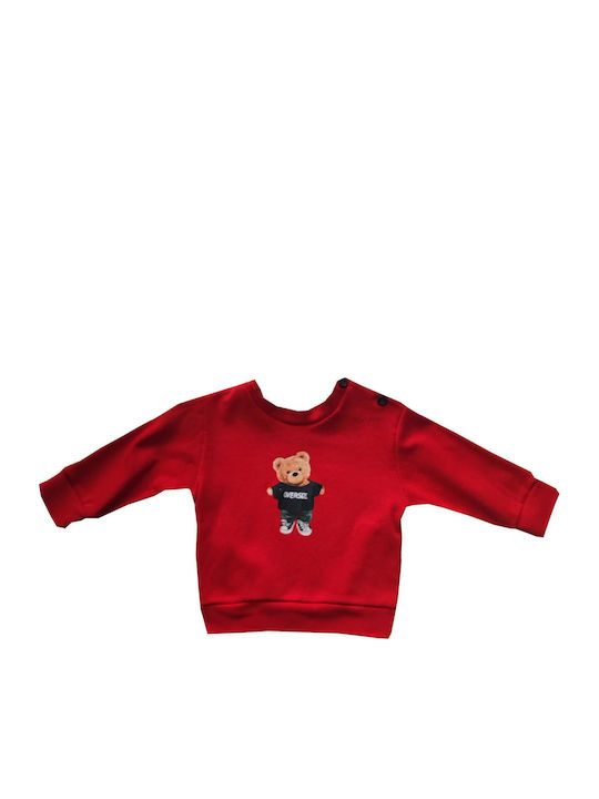 Kids' Set with Pants Winter 2pcs Red