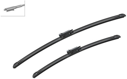 Bosch Aerotwin A605S Set Ștergătoare Auto Față 600mm/475mm