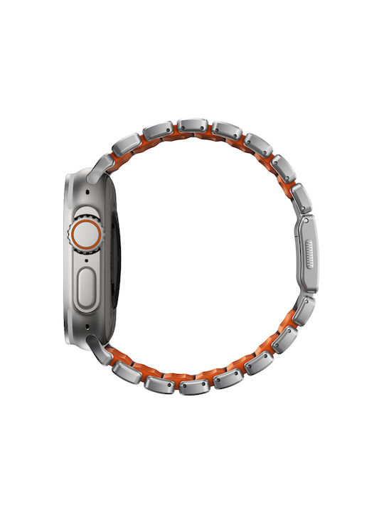 Nomad Λουράκι Ανοξείδωτο Ατσάλι Μπεζ (Apple Watch 44/45/46mm/Ultra 49mm)