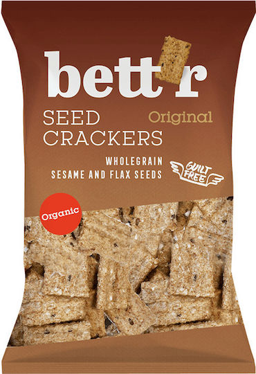 Bettr Βιολογικά Crackers με Αλάτι 150gr