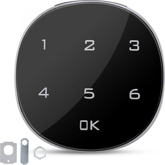 Techstar Intelligentes Schloss Touchscreen Digital 20mm Alarm Code Mit Cr2023 Microusb