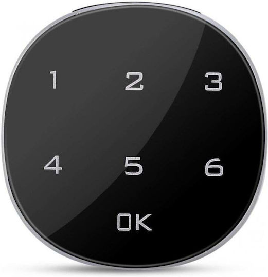 Techstar Intelligentes Schloss Touchscreen Digital 20mm Alarm Code Mit Cr2023 Microusb
