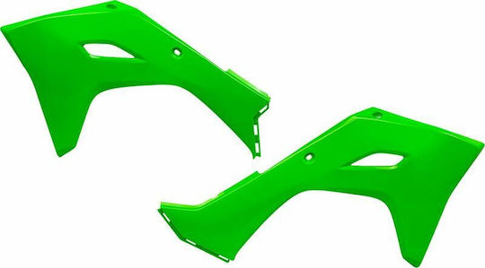 Ufo Σετ Πλαϊνά Ψυγείου Ka04761-047 Kawasaki Kx 450 24 Πράσινο