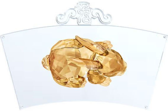 Swarovski Настолници Гоури Златист 8.8x13.6см 1бр
