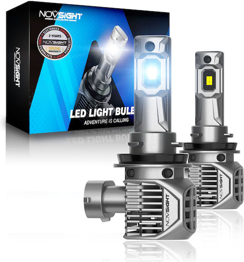 NovSight Лампи Автомобила & Мотоциклета H11 / H8 / H9 / H16 LED 6500К Хладно бяло 12-24V / 9-32V 100W 1бр