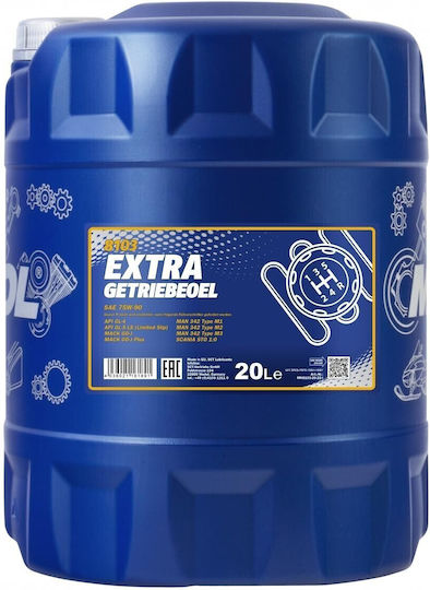 Mannol Extra Getriebeoel Масло за Автомобилен Диференциал 75W-90 20л
