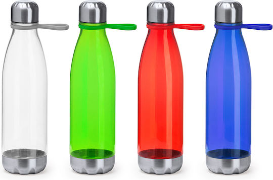 Eddo Μπουκάλι Θερμός Πλαστικό / Ανοξείδωτο 700ml Διάφανο
