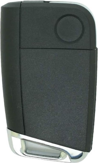 Husă Cheie Auto 3 Butoane Vw Golf 4 Passat B5 Bora Polo Skoda Octavia 1 Fabia Superb Compatibilă Volkswagen Skoda Seat Tip Briceag
