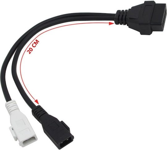 Cablu Adaptor Auto Obd2 La Audi 2x2