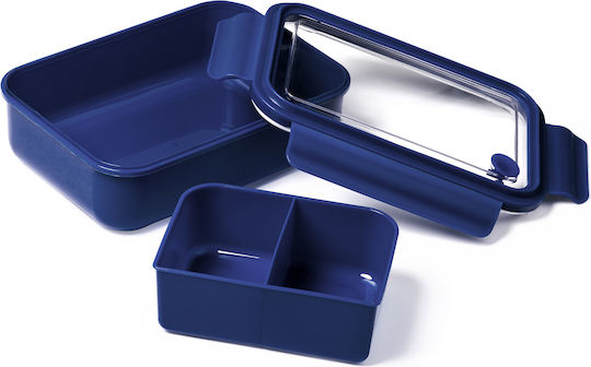 Carmel Lunchbox Kunststoff Weiß Geeignet für die Mikrowelle 1Stück