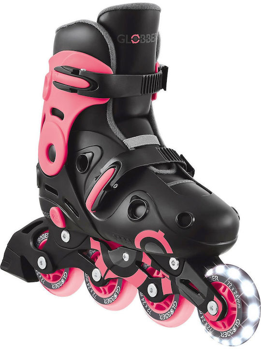 Globber Inline Αυξομειούμενα Rollers Ροζ Παιδικά Globber Inline Αυξομειούμενα Rollers Ροζ Παιδικά