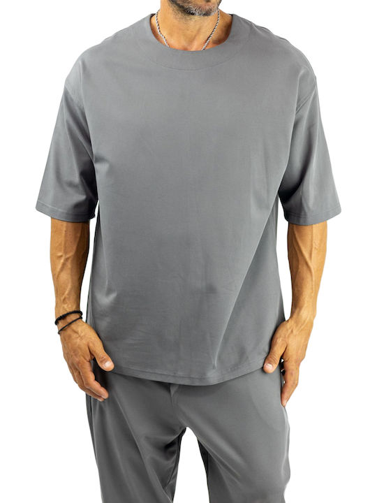 T-shirt Ανθρακί