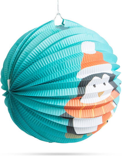 Weihnachtslaterne Pinguin Modell 25 cm