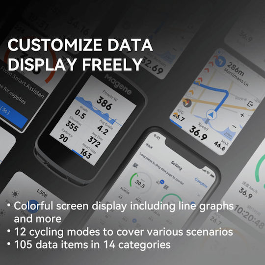 Magene Waterproof Wireless Bike Counter