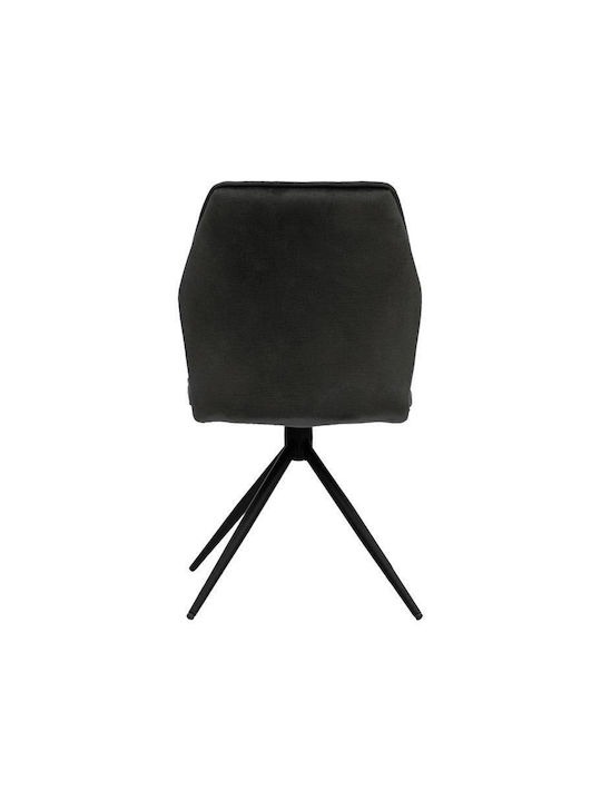 Arleta Stühle Speisesaal Grey 2Stück 52x46x91cm