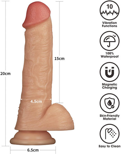 Lovetoy Vibratoren Power Basics Realistisch Flesh