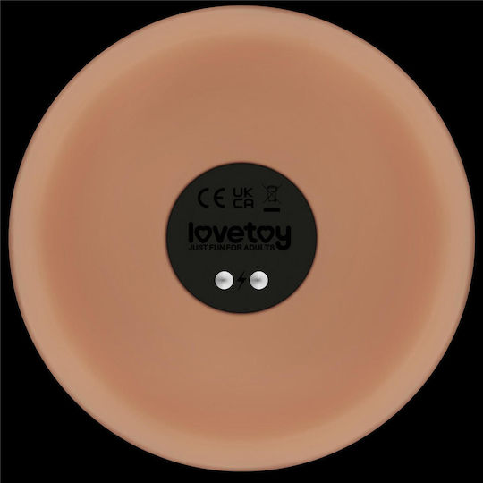 Lovetoy Vibrating Power Basics Ρεαλιστικός Δονητής Flesh