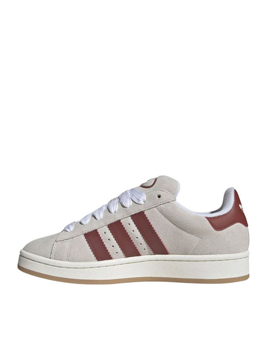 Campus 00s Sneakers Crystal White / Core White / Preloved Ruby