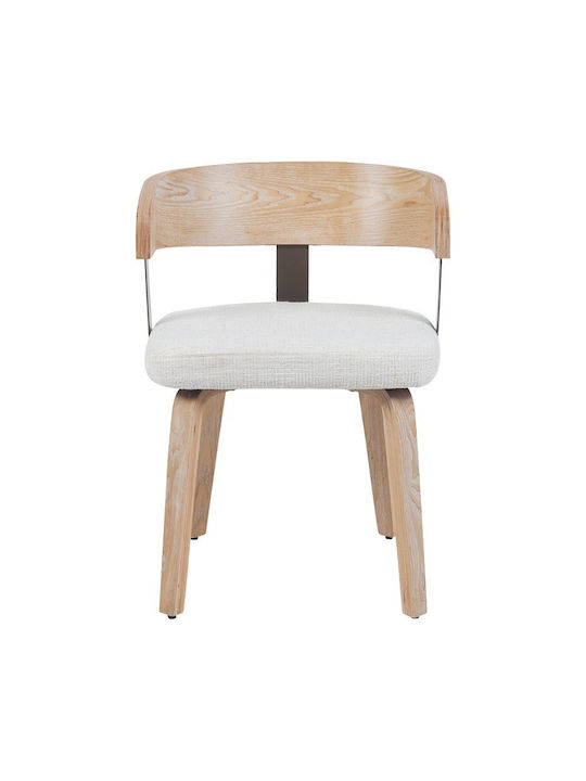 Anesy Armchair Beige Shade 53.5x51x72cm