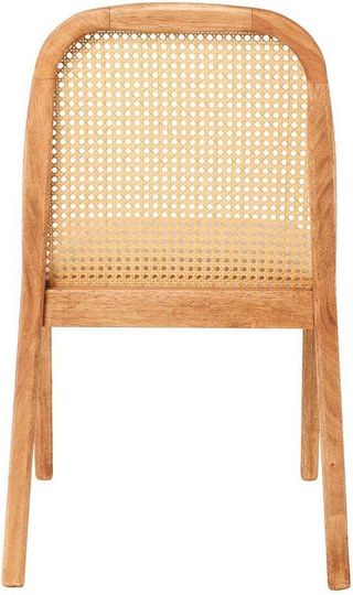 Henley Dining Room Fabric Chair Natural, Sand Beige 50x55x86cm 2pcs