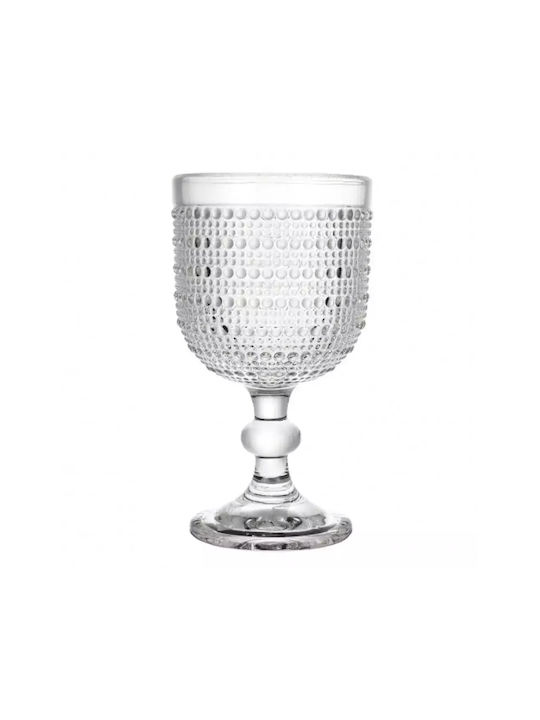 Cryspo Trio Rando Set of Glasses Water made of Glass Stemmed 350ml 6pcs