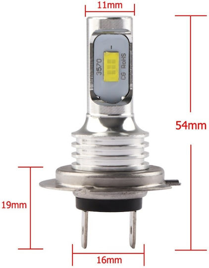 Lămpi Autoturismului H7 LED 6500K Alb rece 36V 40W 1buc