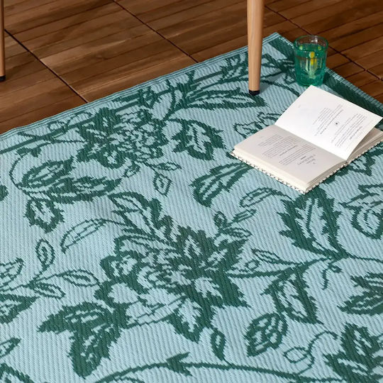 Selected by Pragmatic Anemone Килим Правоъгълена Teal/mineral