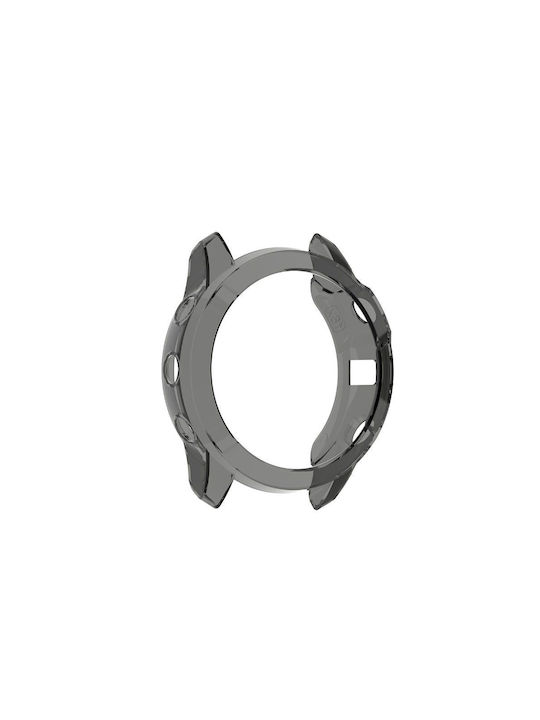 Πλαστική Θήκη με Τζαμάκι σε Μαύρο χρώμα για Garmin Fenix 6X/6X Pro Πλαστική Θήκη με Τζαμάκι σε Μαύρο χρώμα για Garmin Fenix 6X/6X Pro