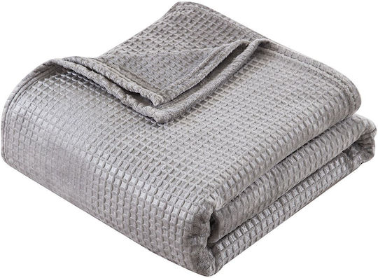 Beauty Home Pătură Super King 220x240 cm Gri Beauty Home Pătură Super King 220x240 cm Gri