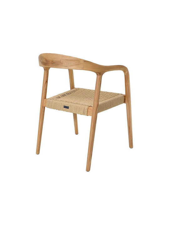 Dining Room Wooden Armchair Gray 56x56x78cm 2pcs