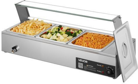Vevor Sauce Heating Buffet Machine 1500W