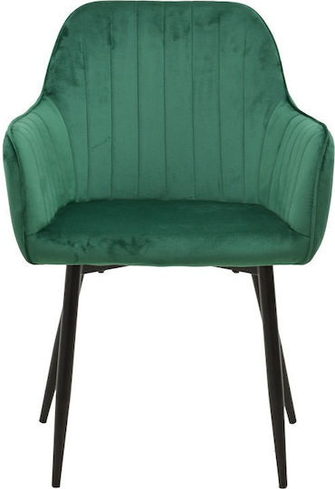 Noor Scaune Sala de mese Catifelate Cypress 2buc 58x58x86buc