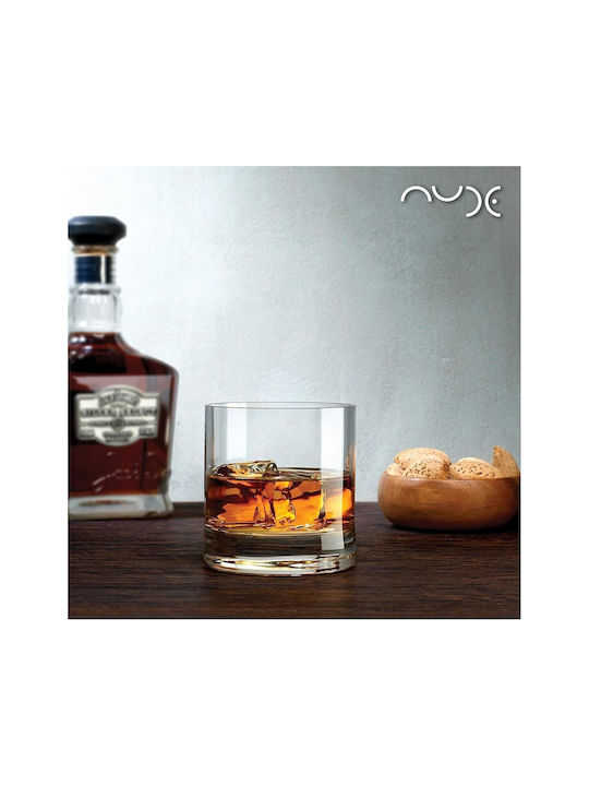 Espiel Rocks-s Set Gläser Whiskey aus Kristall in Weiß Farbe 6Stück