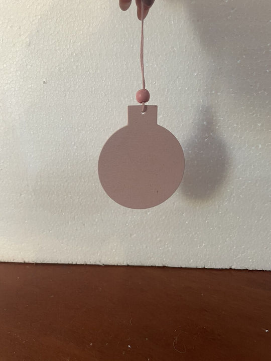 Holz Rosa Weihnachtsbaumschmuck
