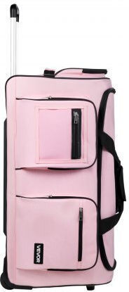 Vevor Sack Voyage Pink with Wheels Fabric