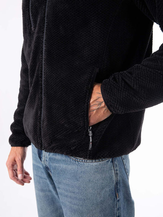 Ανδρική Ζακέτα Fleece Black