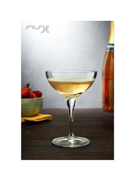 Espiel Nude Primeur Set of Glasses Cocktail/Drinking made of Crystal in White Color 6pcs