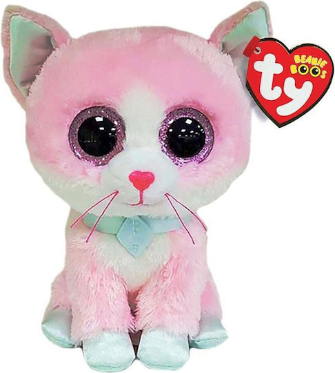 TY Plush Kitten Kitty Pink 23 cm