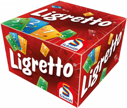 Joc de Societate Ligretto Red pentru 2-4 Jucători 8+ Ani Schmidt