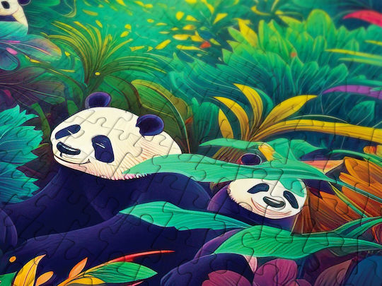 Panda Haven Puzzle 2D 1000 Piese