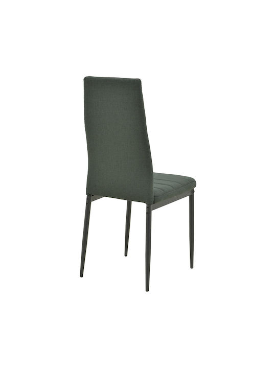 Parker Dining Room Fabric Chair Anthracite 39.5x48x95cm