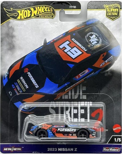 Hot Wheels Premium Car Culture Circuit Legend 2023 Nissan Z Car Slide Street 2- 2023 Nissan Z 1:64 For 3+ Years
