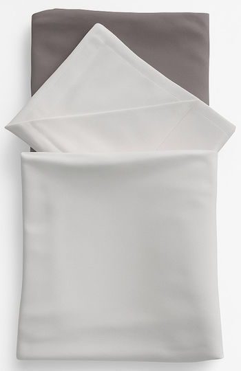 Beboulino Baby Sheets Set Crib Flannel Brown 100x180cm 3pcs
