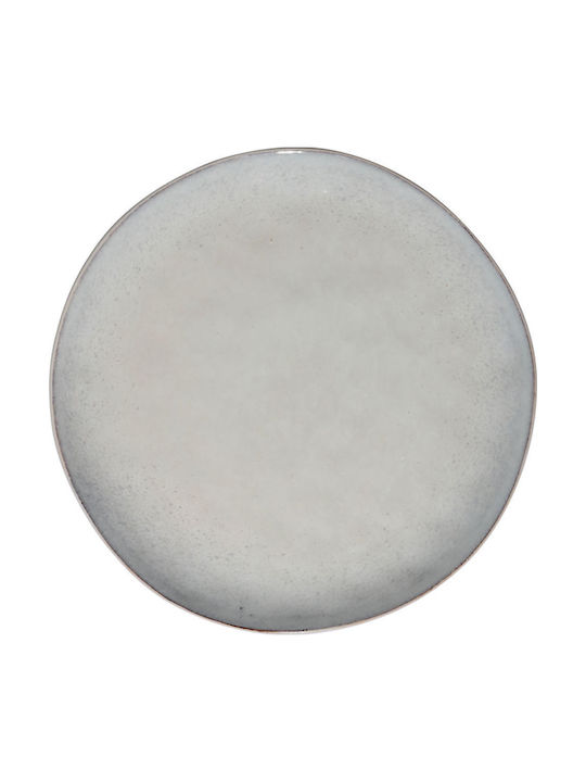 Estia Vignette Stoneware Плитка Керамична Сива Чиния с Диаметър 21см 6 Бройки