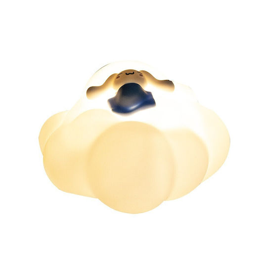 Mood Kinder Dekorative Lampe Berührung Weiß 15.1x12x10.1εκ.