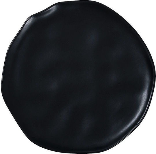 Estia Midnight Mare Shallow Ceramic Plate with Diameter 22cm