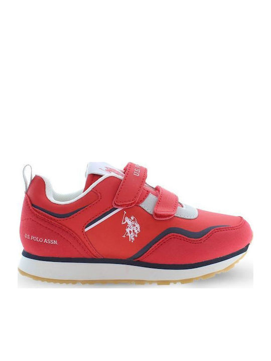 Παιδικά Sneakers με Σκρατς Κόκκινα
