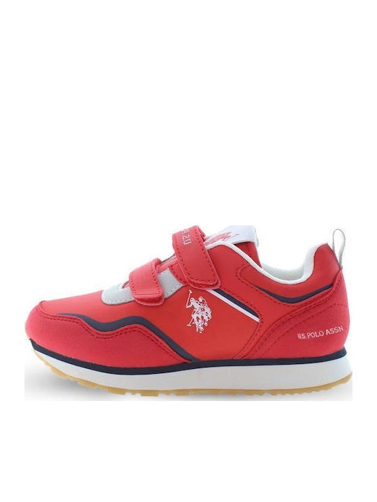 Παιδικά Sneakers με Σκρατς Κόκκινα
