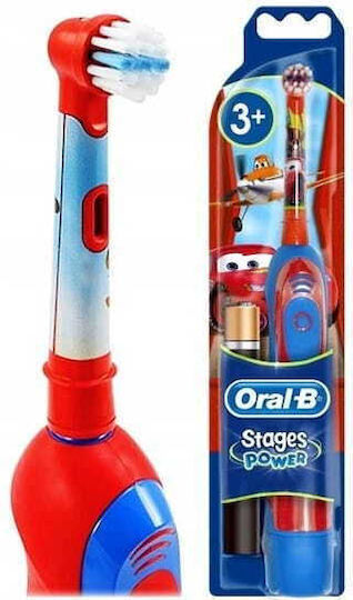 Oral-B Stages Power Children's Electric Toothbrush with Chronograph for 3+ Years Cars