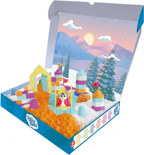 Goliath Games Jucărie de Construcții cu Nisip Super Snow pentru Copii 3+ Ani